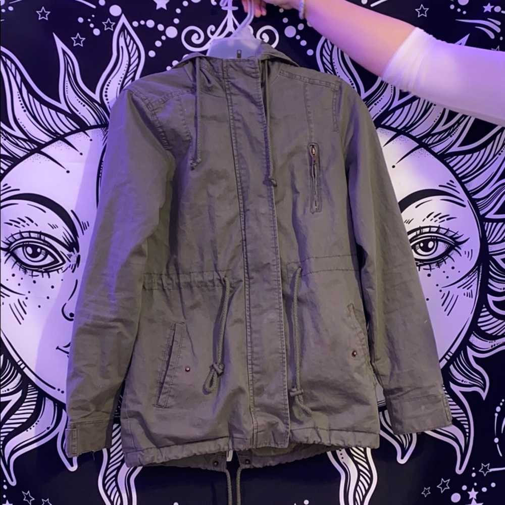 Army Green Utility Coat